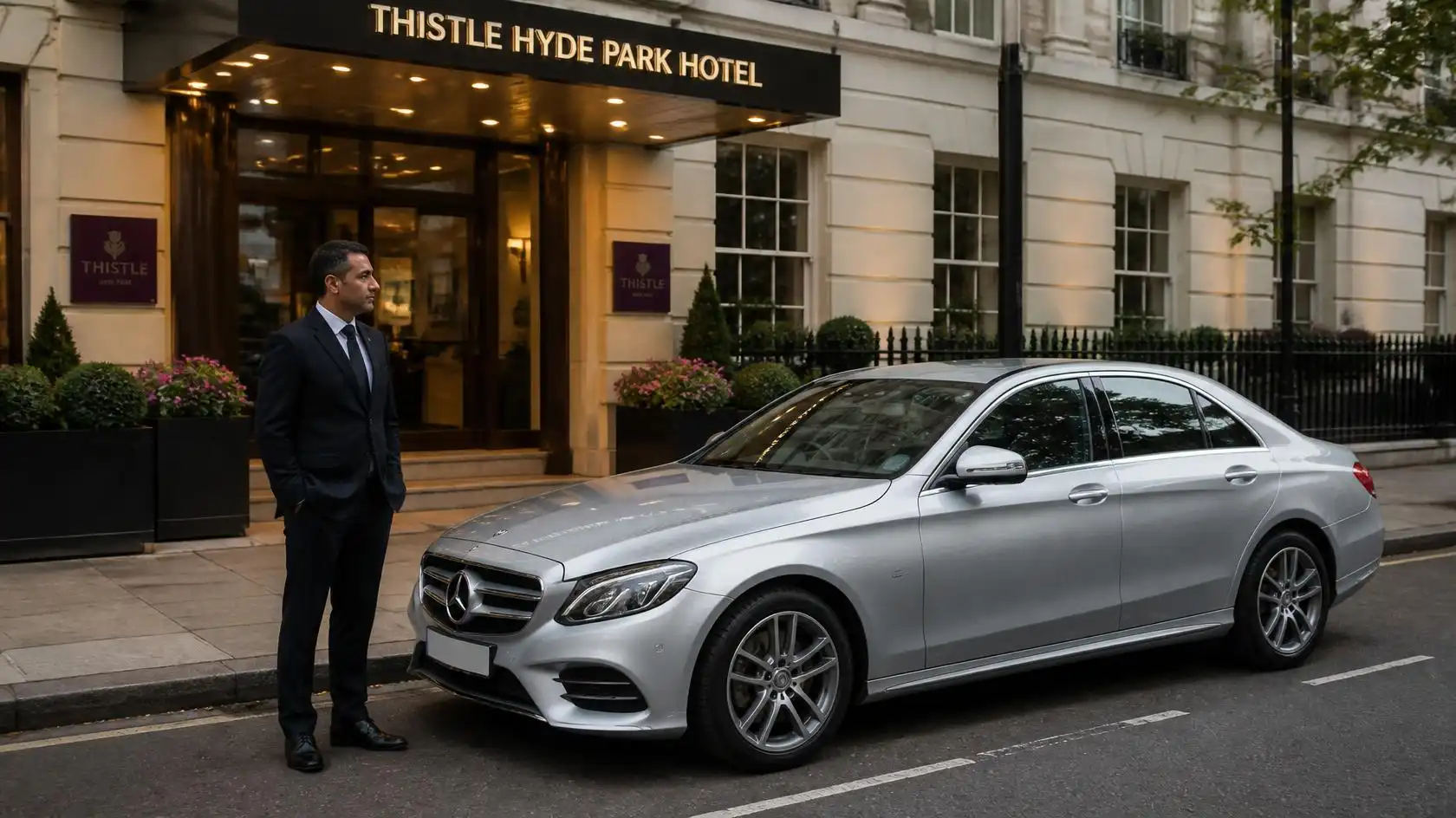 Thistle Hyde Park Taxi Transfer to Luton Airport 