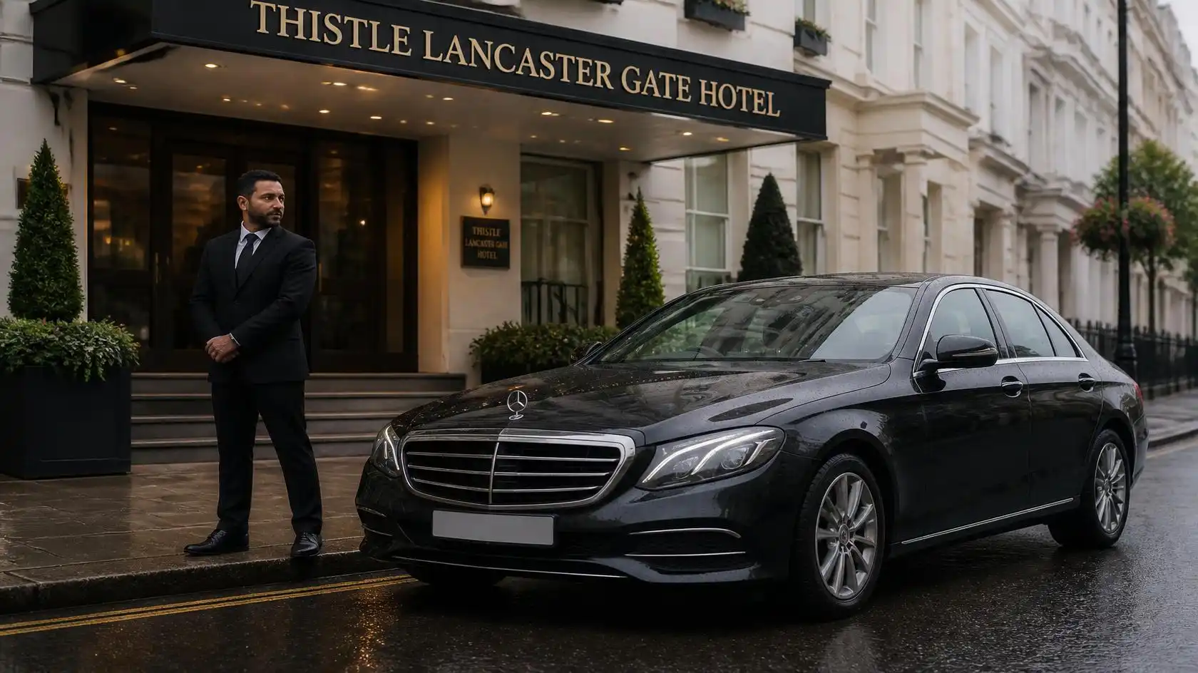 Thistle Lancaster Gate Hotel Taxi Transfer to Luton