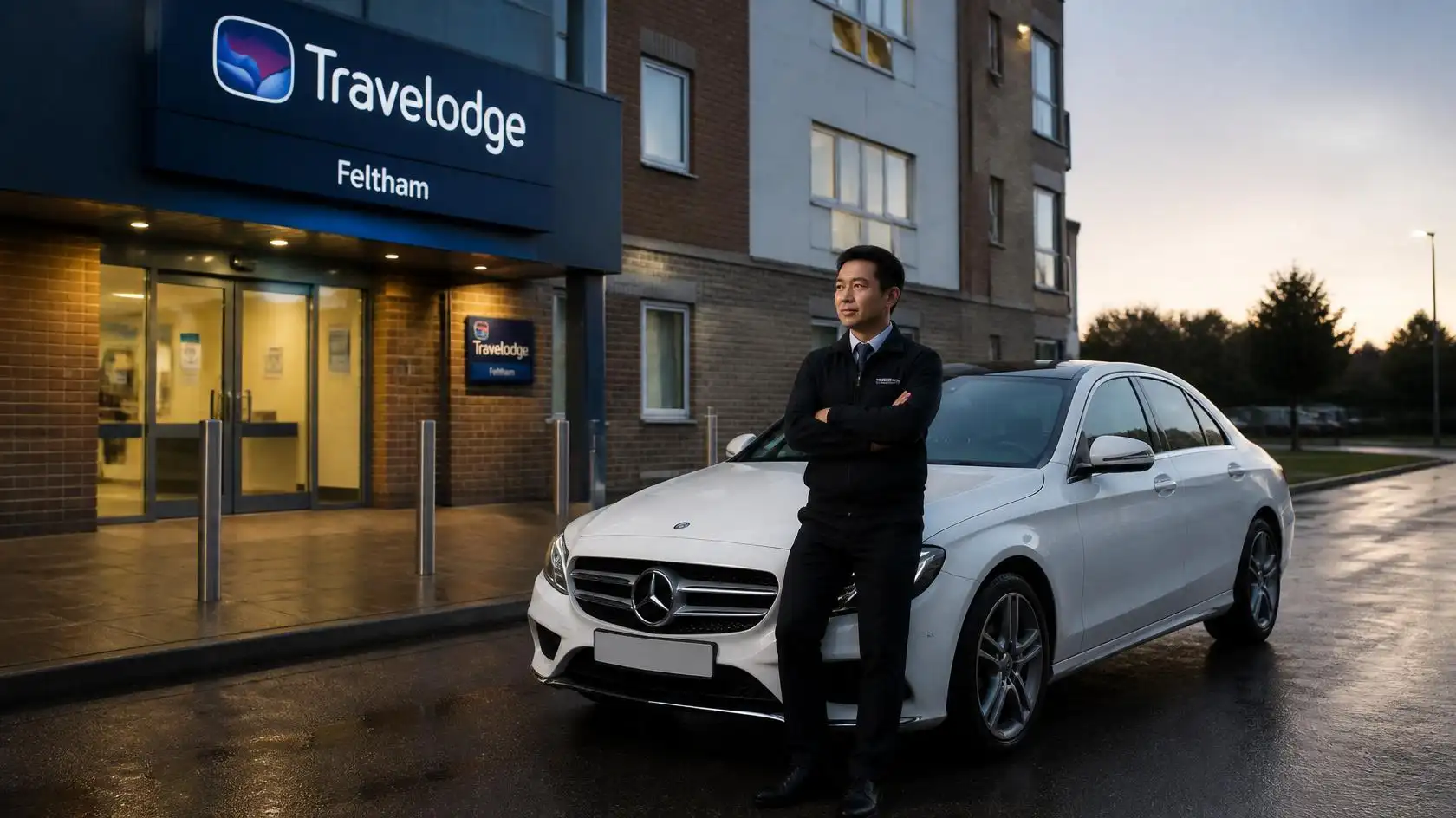 Travelodge Feltham Taxi Transfer to Luton Airport