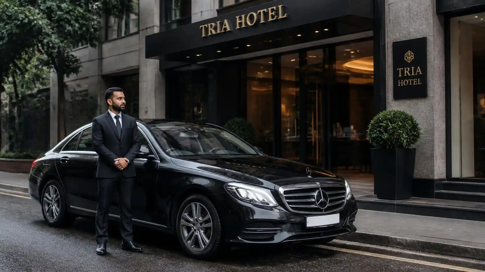 Tria Hotel Taxi Transfrer to Luton Airport Transfer
