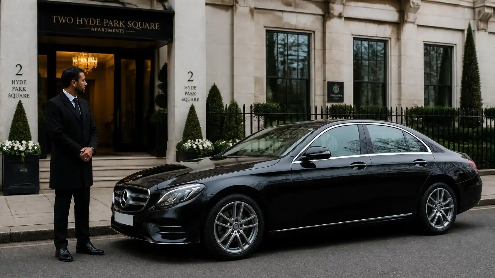 Two Hyde Park Square Apartments Taxi Transfer to Luton