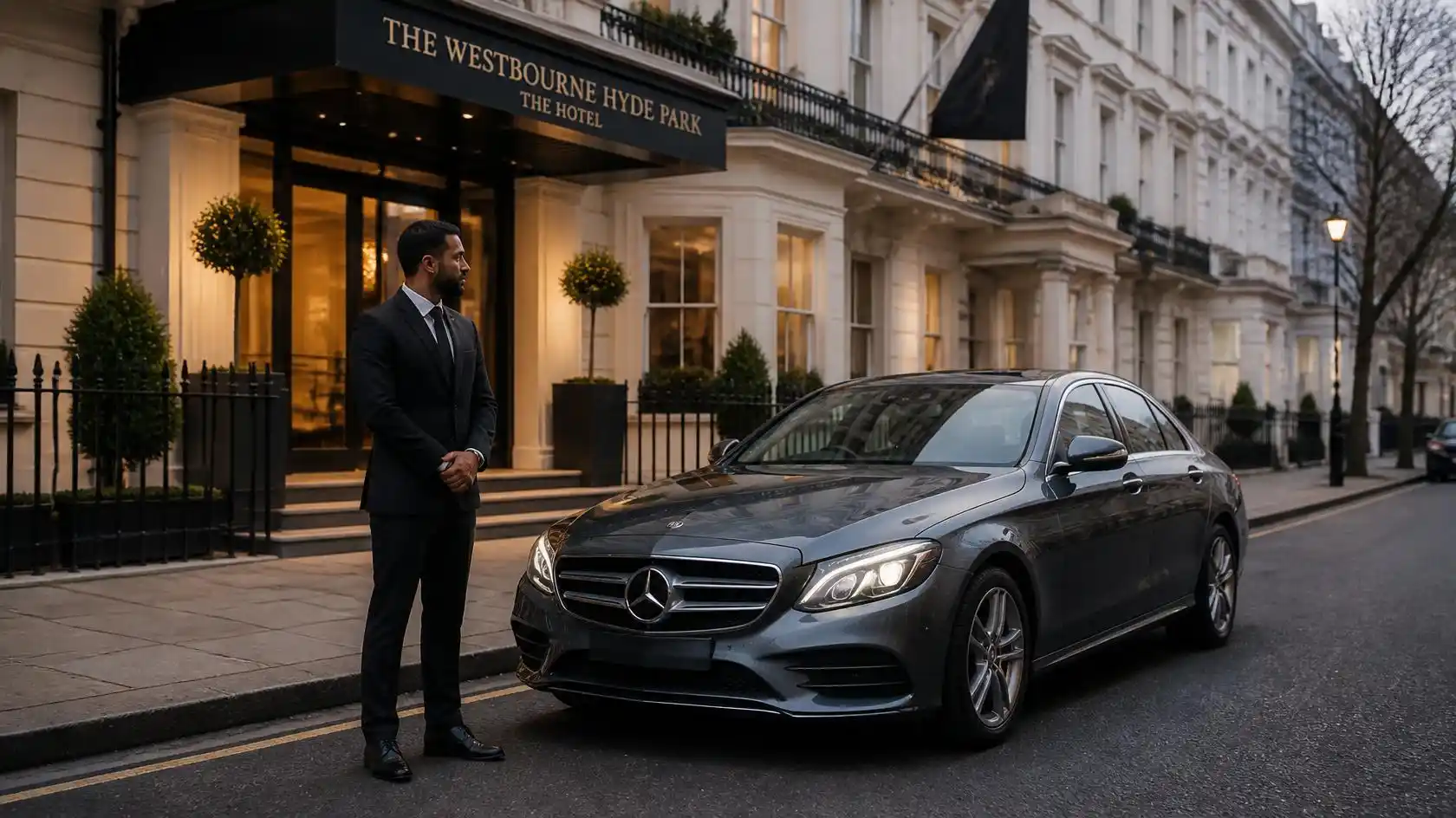 Westbourne Hyde Park the Taxi Transfer to Luton Airport