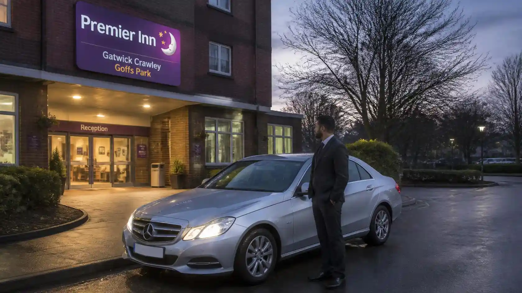 Premier Inn Gatwick Crawley Goffs Park TaxiTransfer
