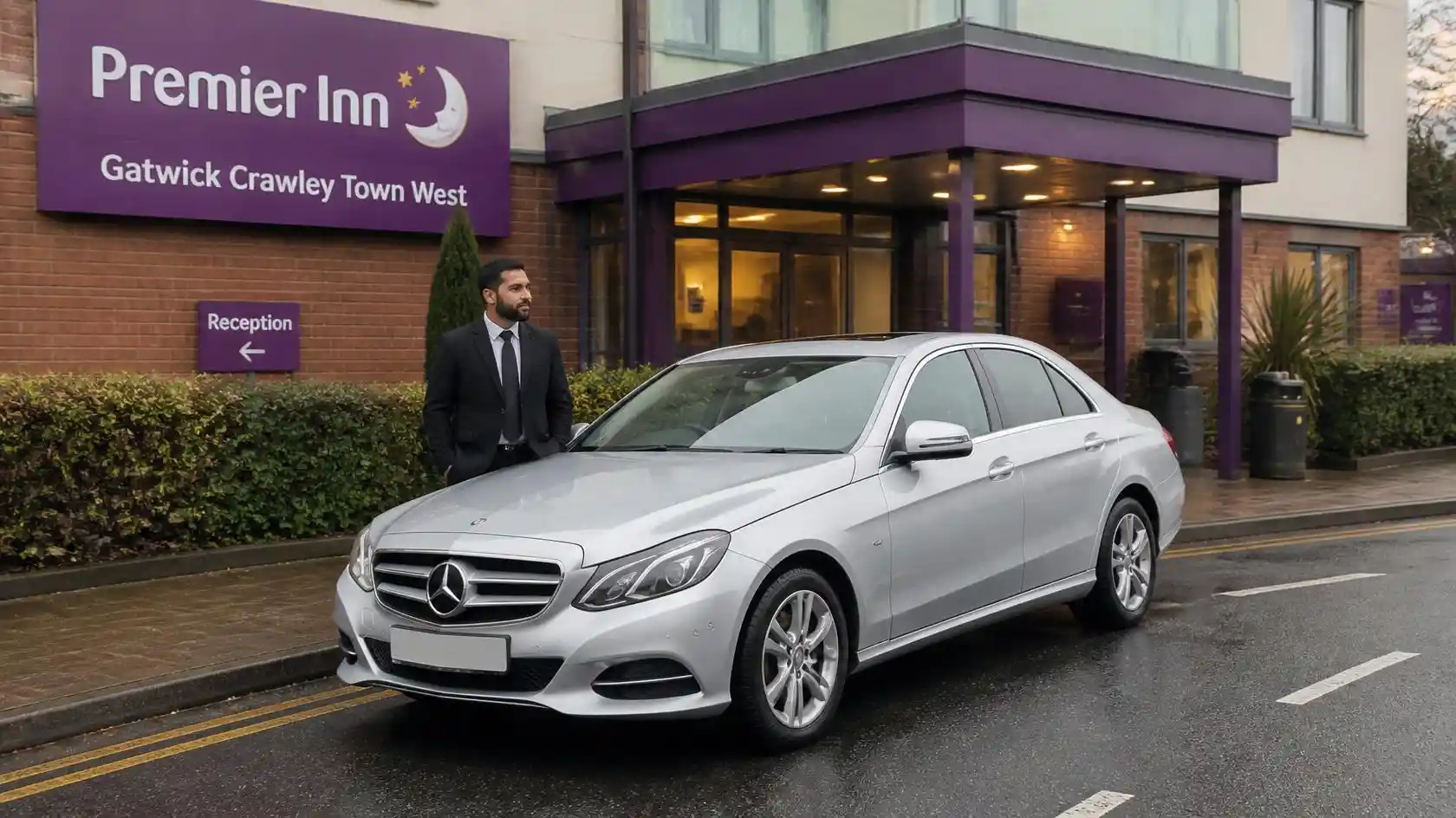 Premier Inn Gatwick Crawley Town West Taxi Transfer