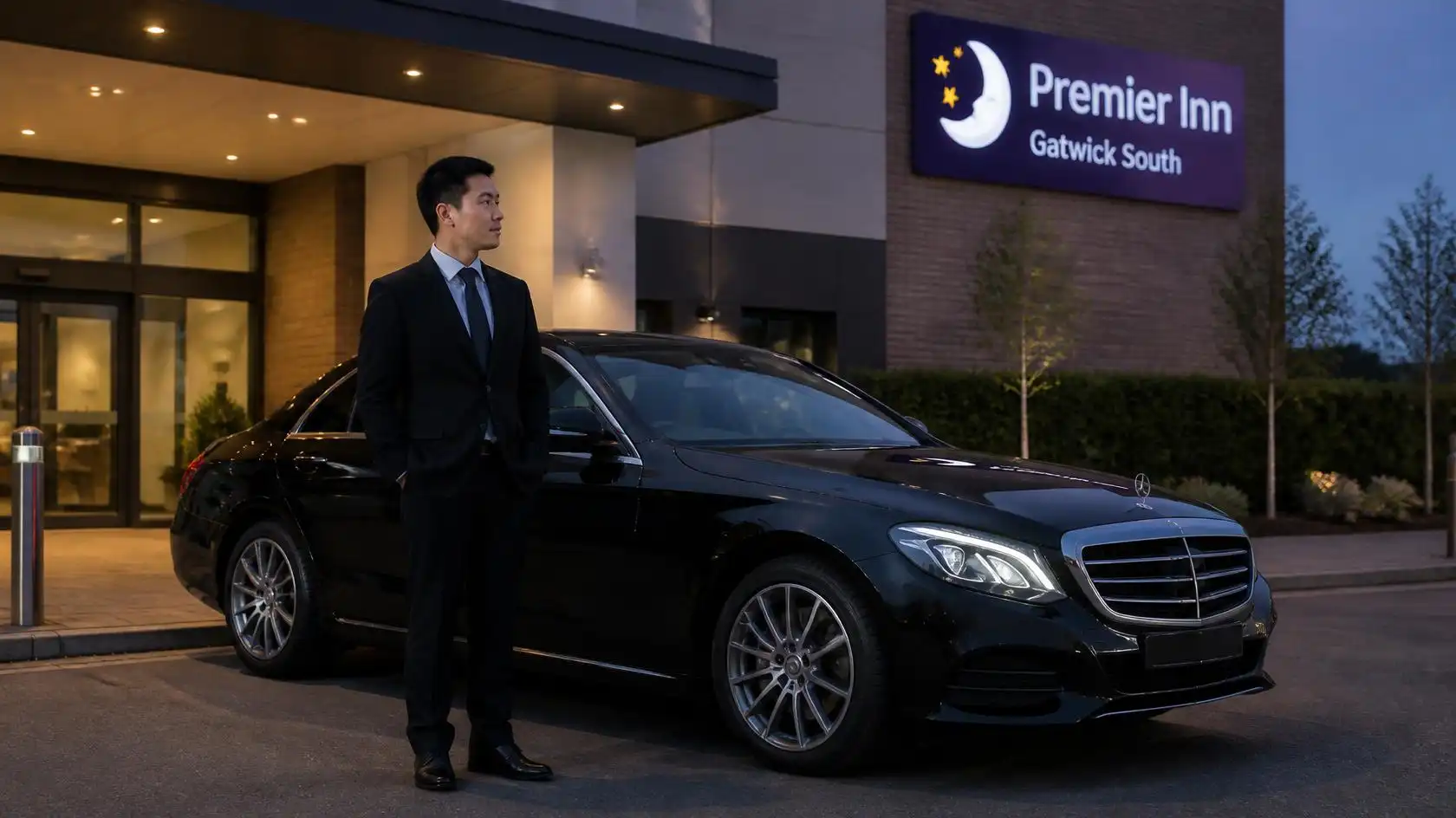 Premier Inn Gatwick South Taxi Transfer to Luton Airport