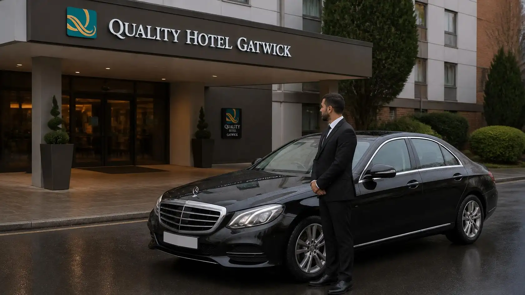 Quality Hotel Gatwick Taxi Transfer to Luton Airport