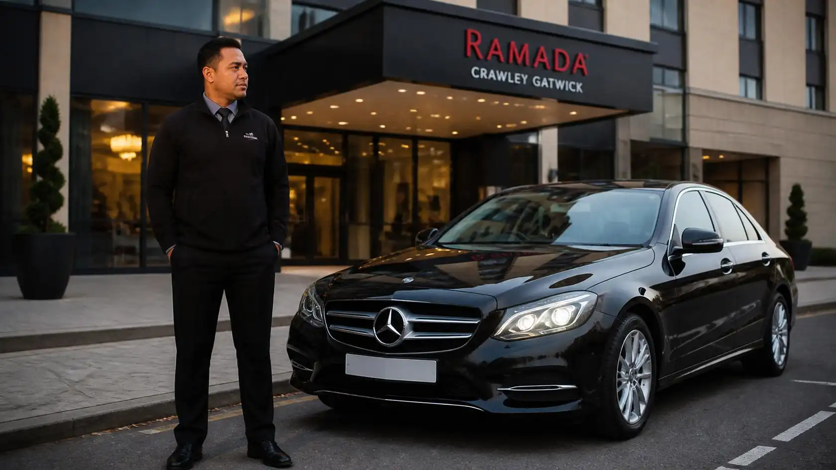 Ramada Crawley Gatwick Hotel Taxi Transfer to Luton Airport