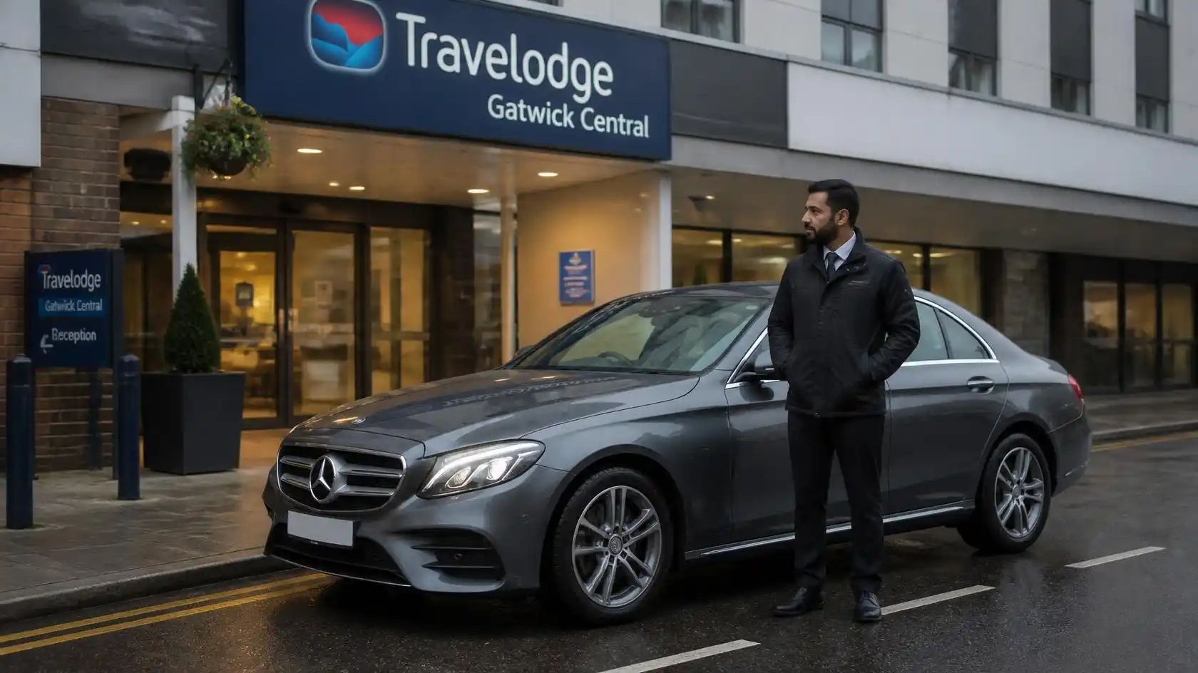 Travel Inn Gatwick Central Taxi Transfer to Luton Airport