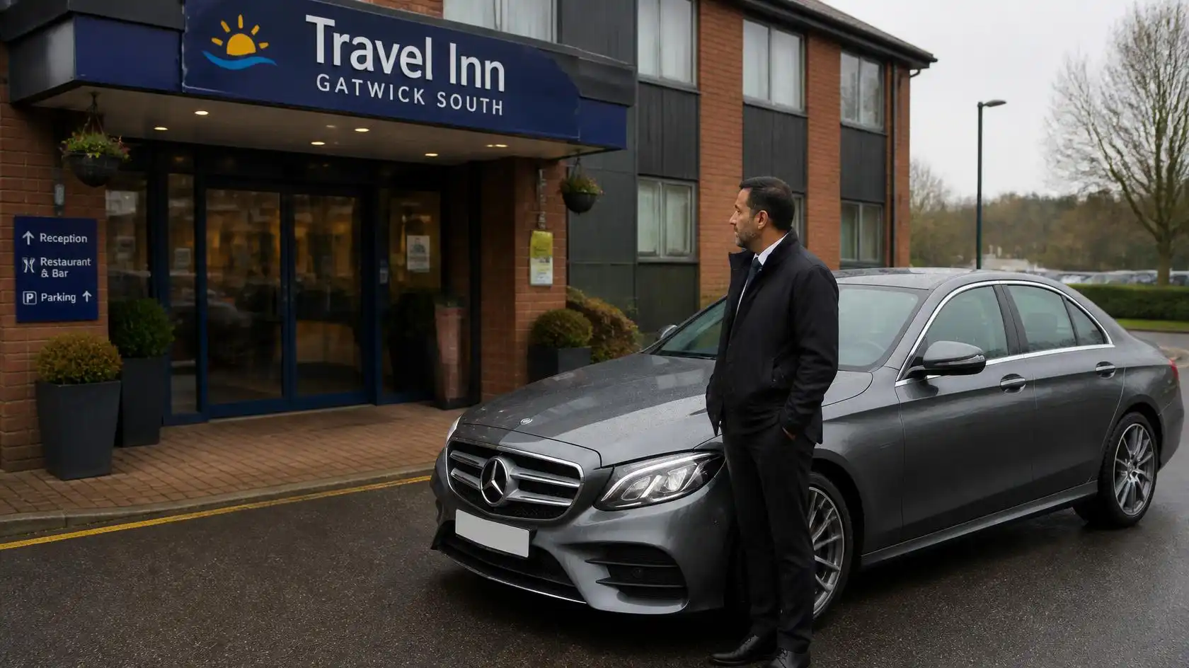 Travel Inn Gatwick South Taxi Transfer to Luton Airport