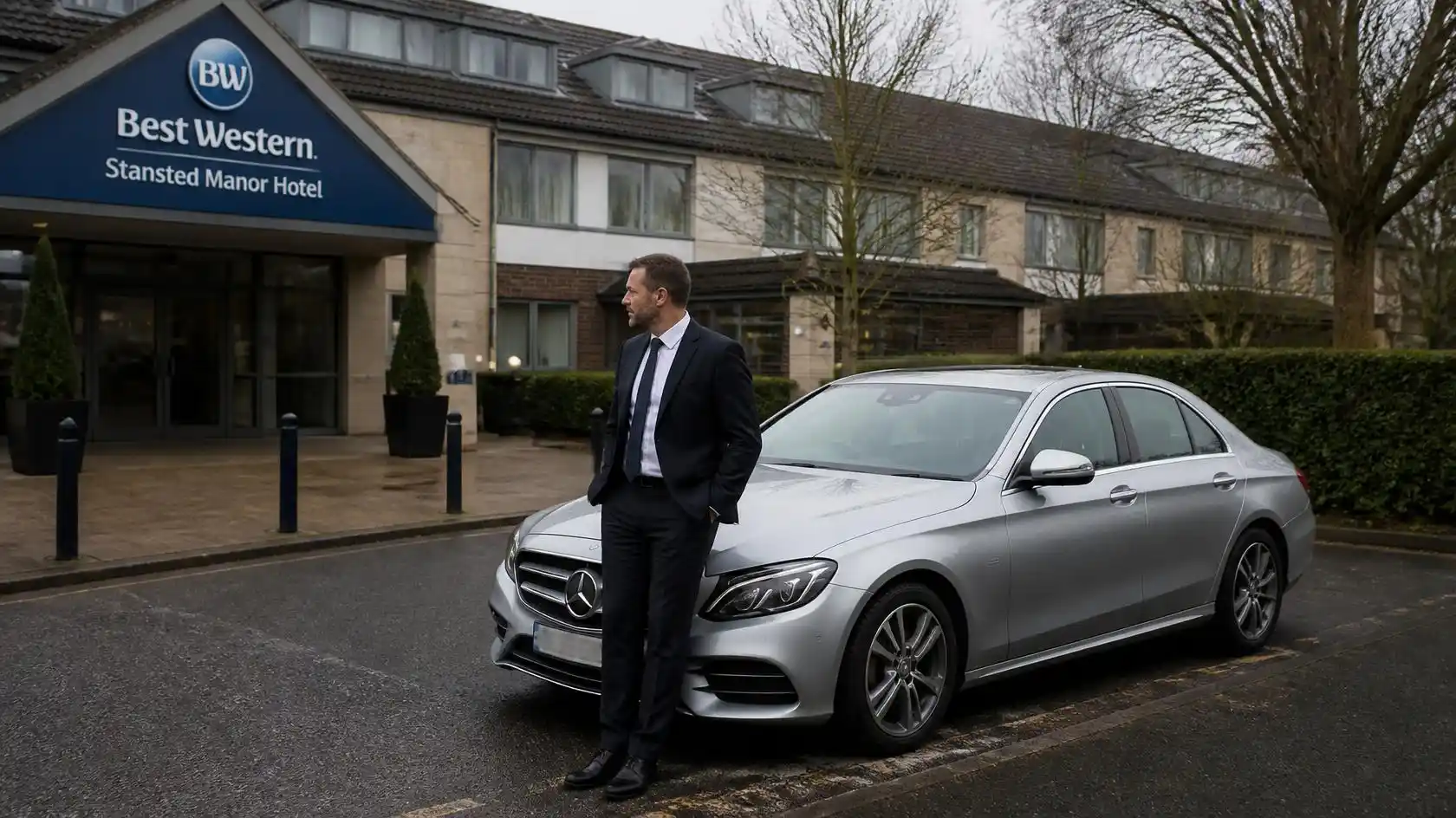 Best Western Stansted Manor Hotel Taxi Transfer to southend airport