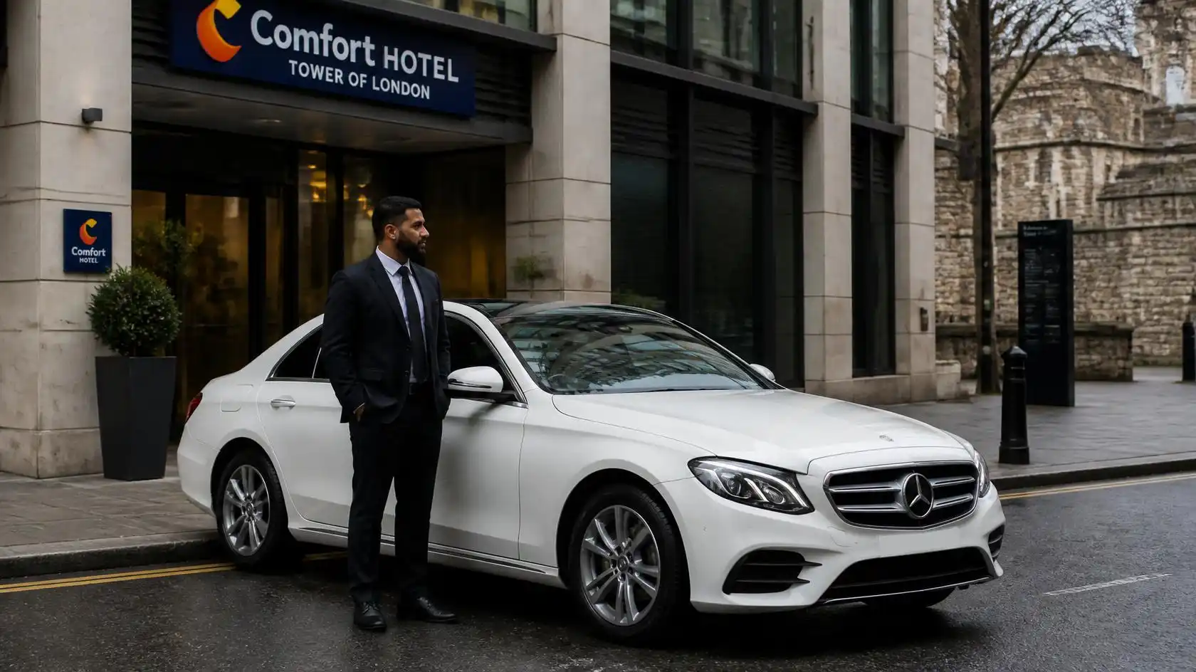 Comfort Hotel Tower of London Taxi Transfer to Southend Airport