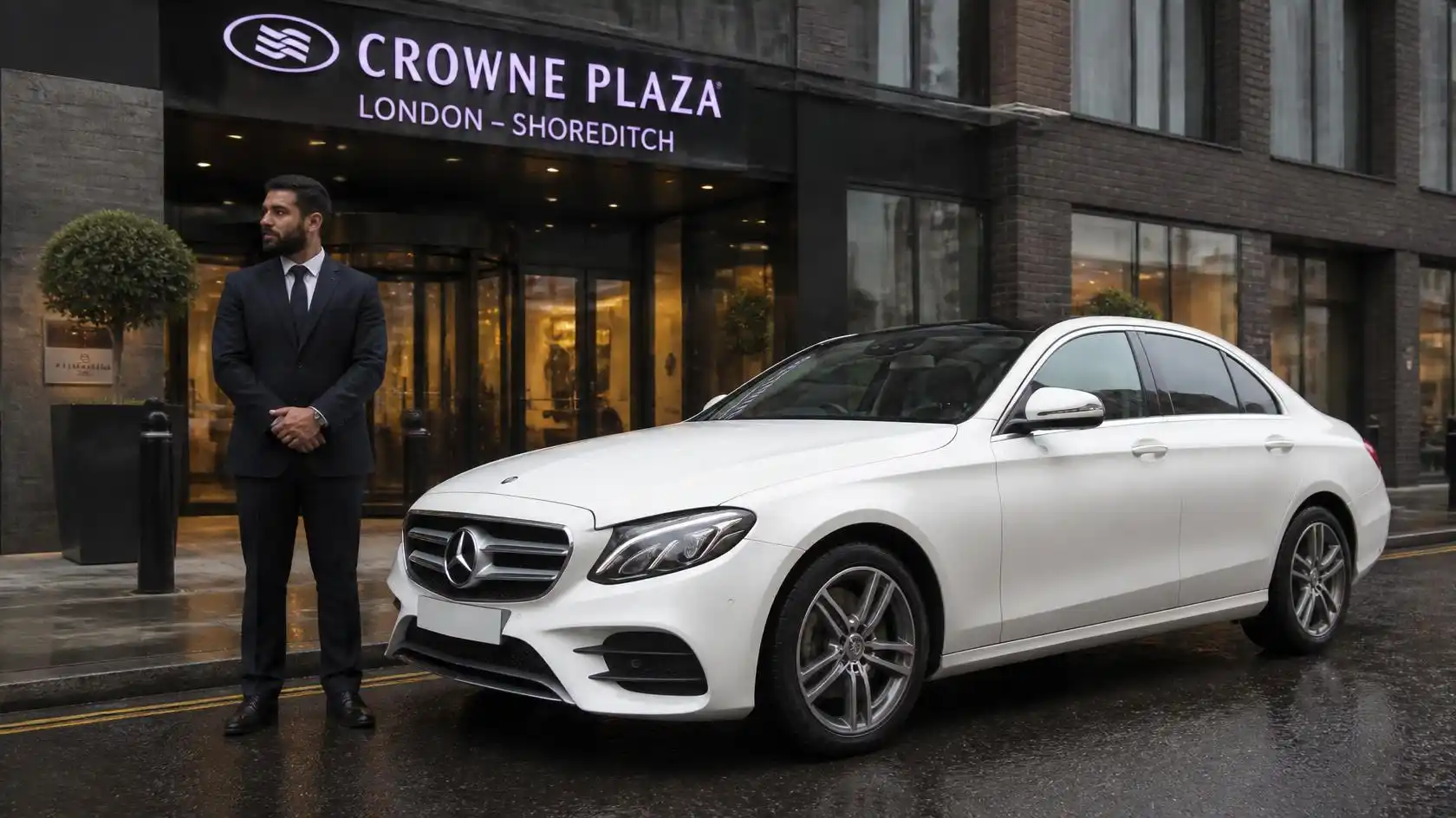 Crowne Plaza London Shoreditch Taxi Transfer to Southend