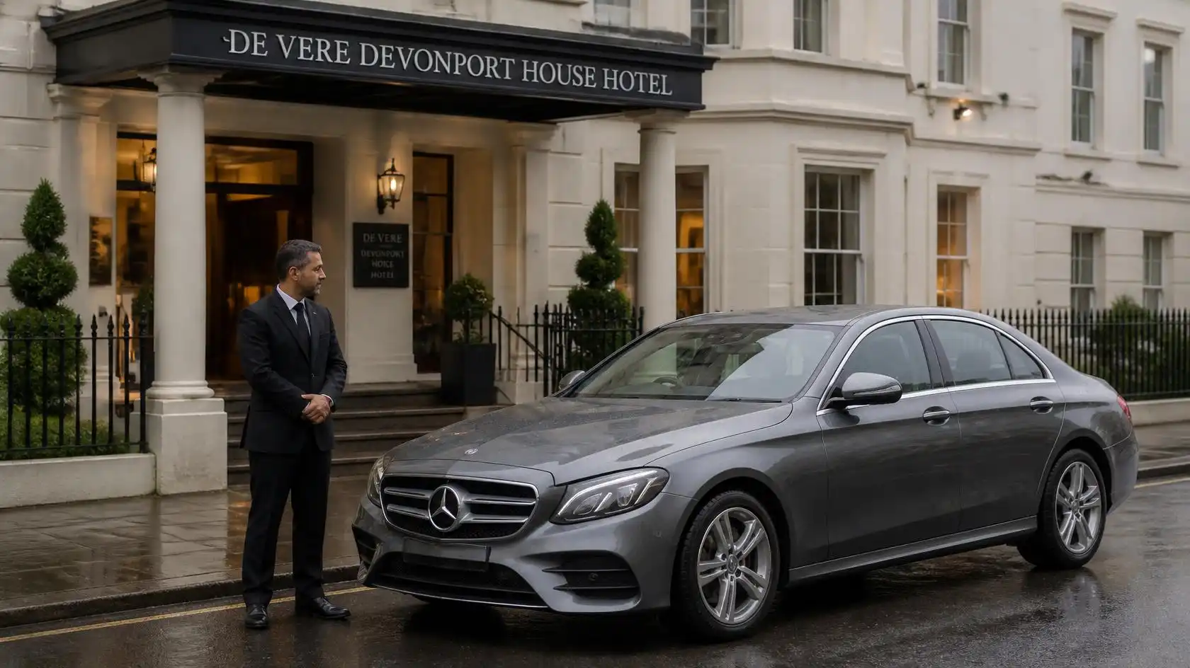 De Vere Devonport House Taxi Transfer to Southend Airport