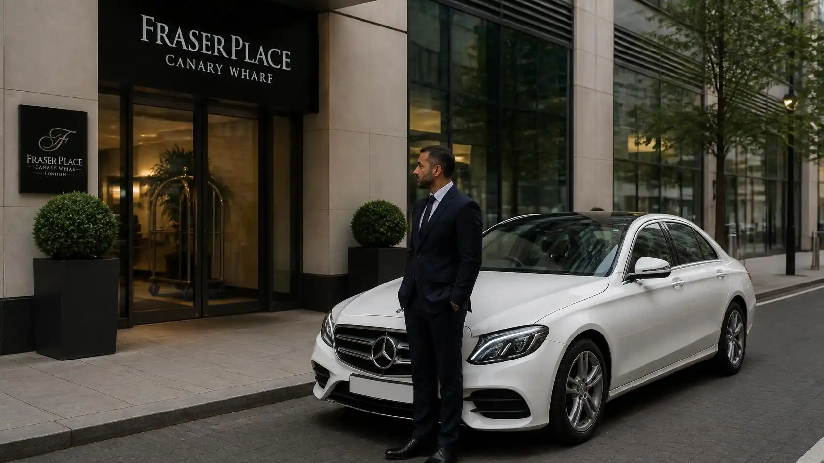 Fraser Place Canary Wharf Taxi Transfer to Luton Airport