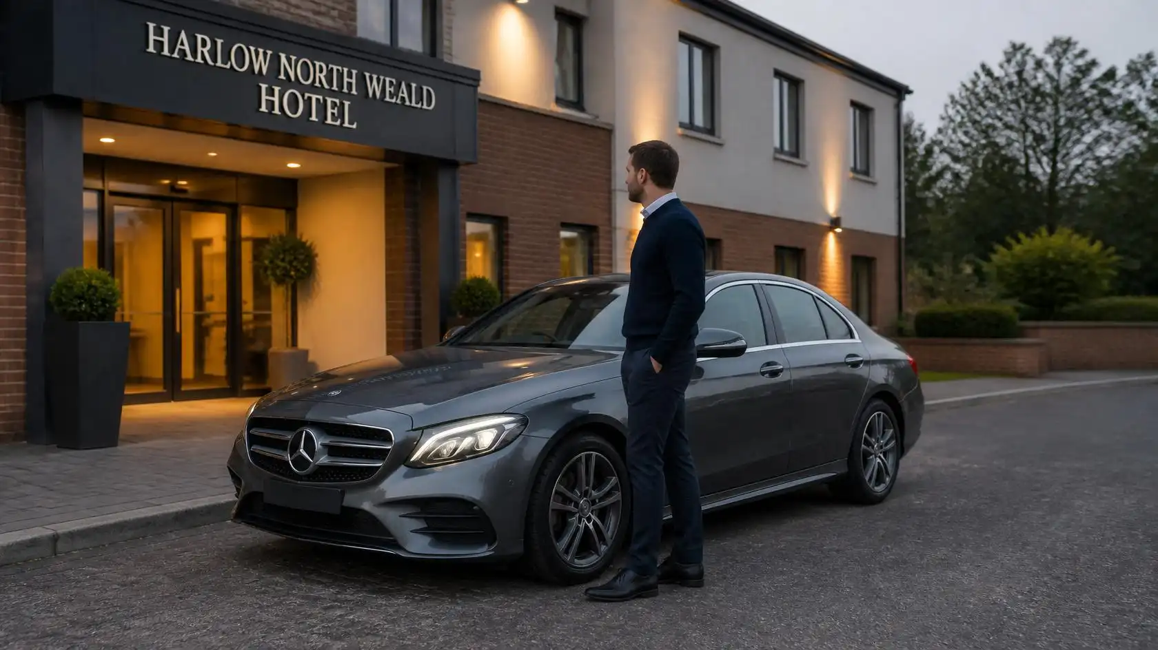 Harlow North Weald Hotel Taxi Transfer to Luton Airport
