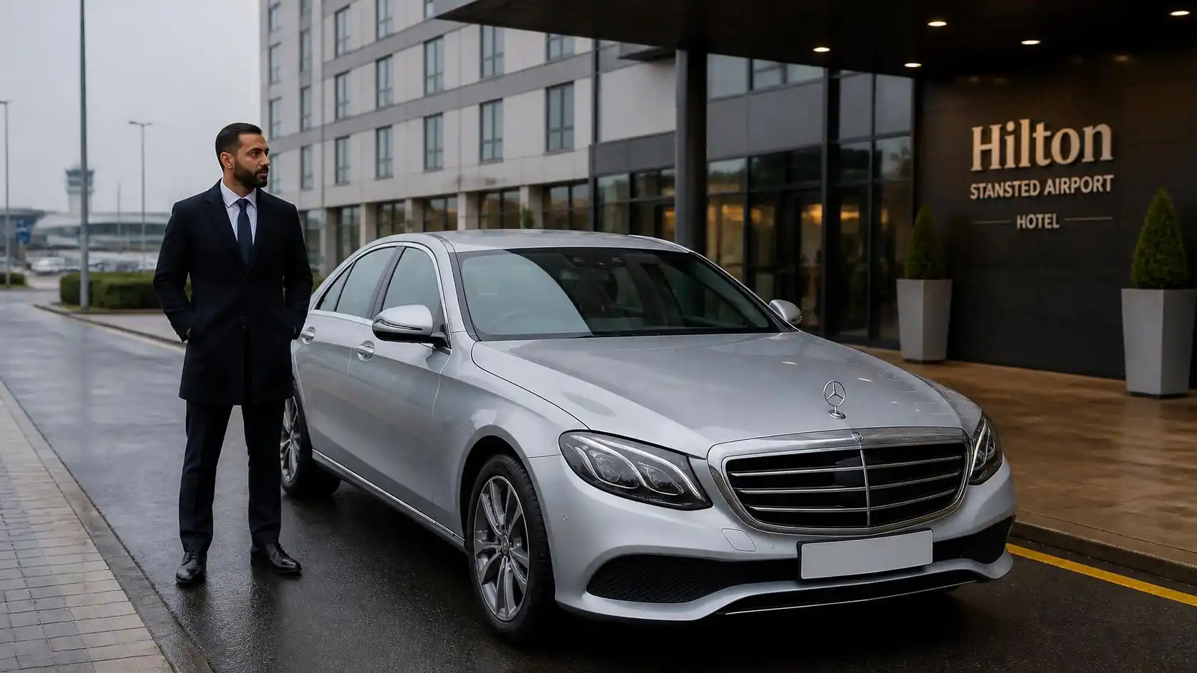 Hilton Stansted Airport Hotel Taxi Transfer to Luton