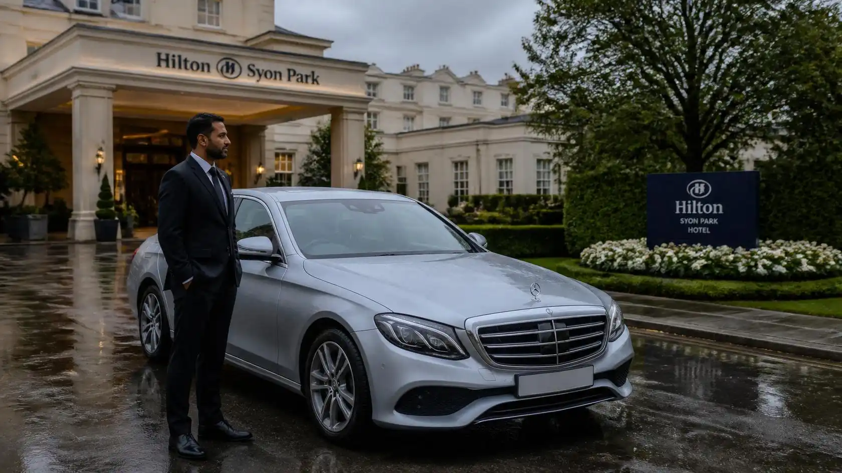 Hilton Syon Park Taxi Transfer to Luton Airport 