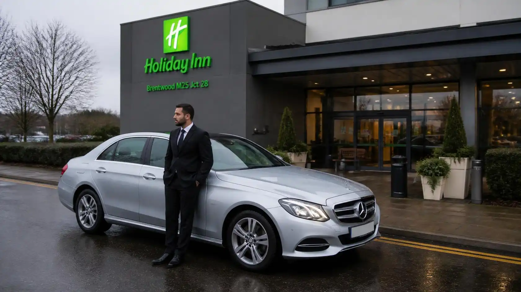 Holiday Inn Brentwood M25 Jct28 Taxi Transfer to Luton Airport