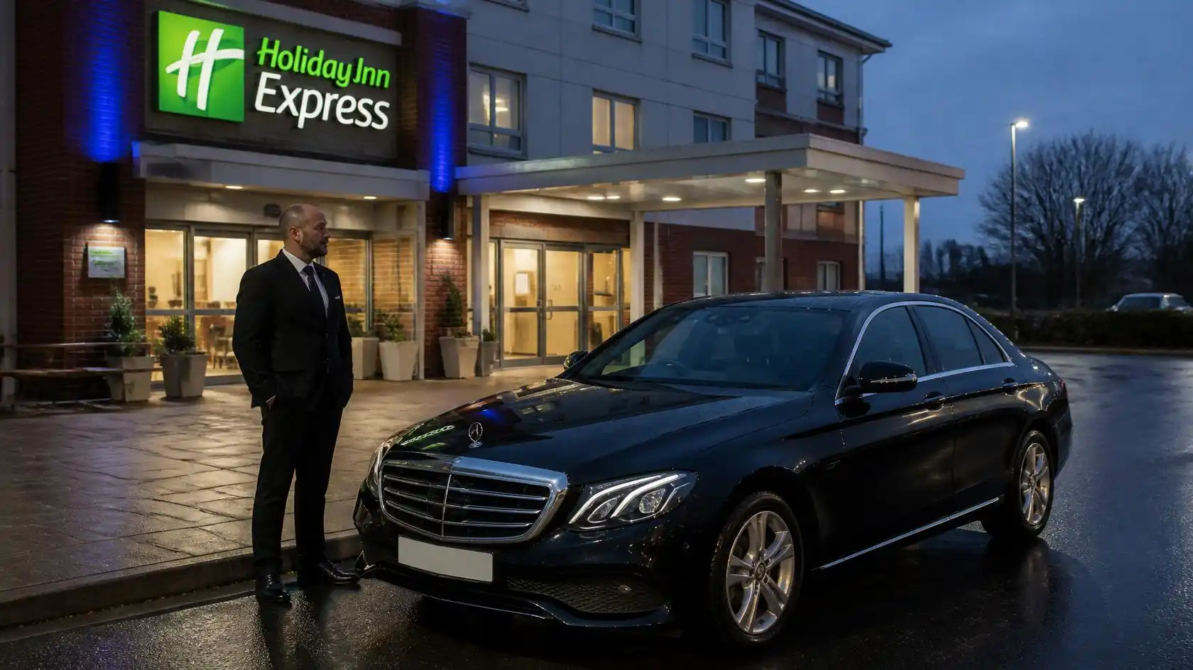 Holiday Inn Express Braintree Taxi Transfer to Luton Airport