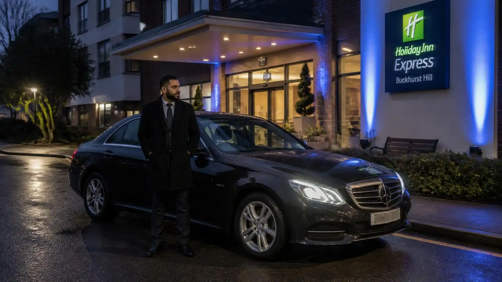 Holiday Inn Express Buckhurst Hill Taxi Transfer to Luton