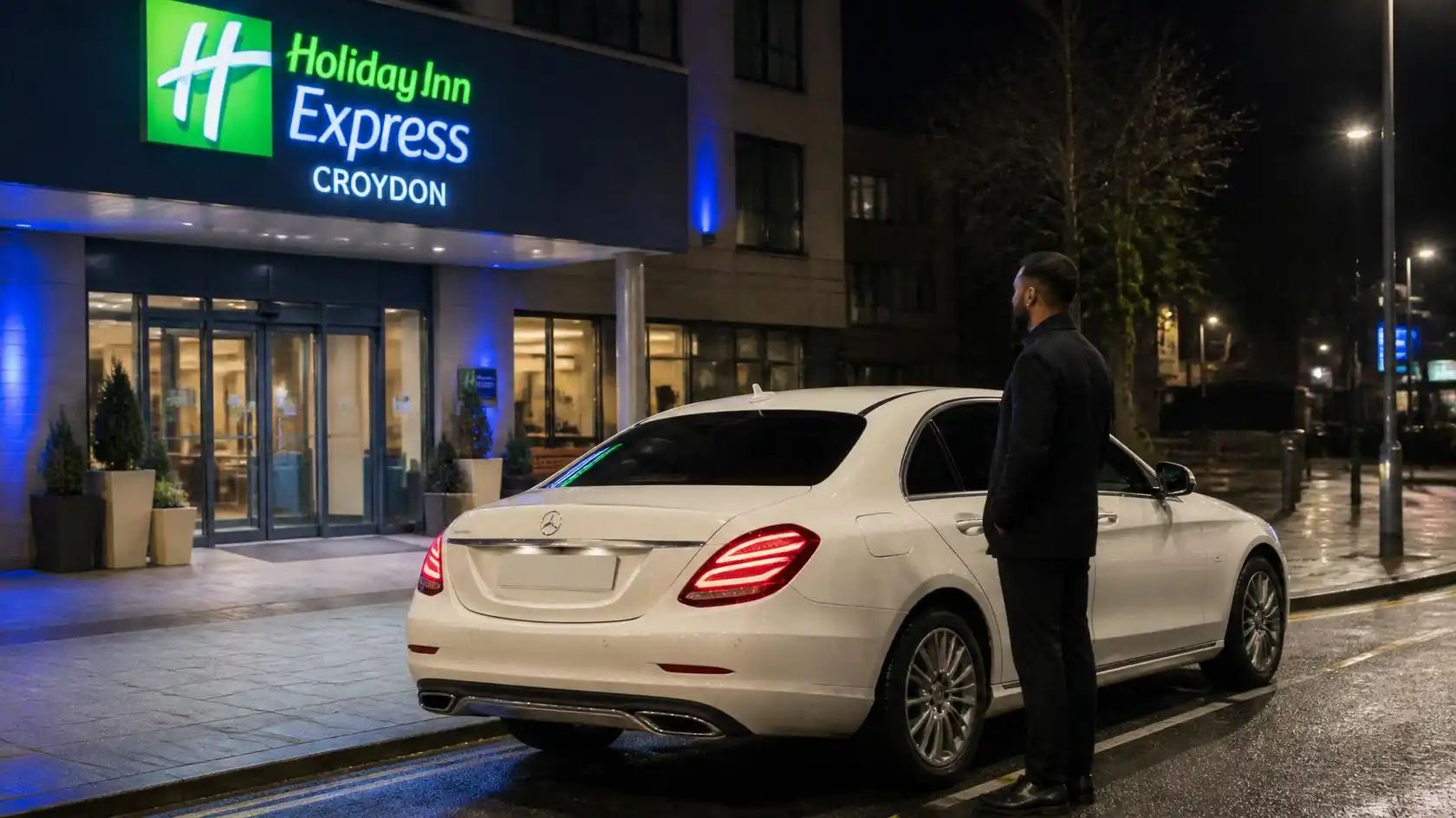 Holiday Inn Express Croydon Taxi Transfer to Luton Airport