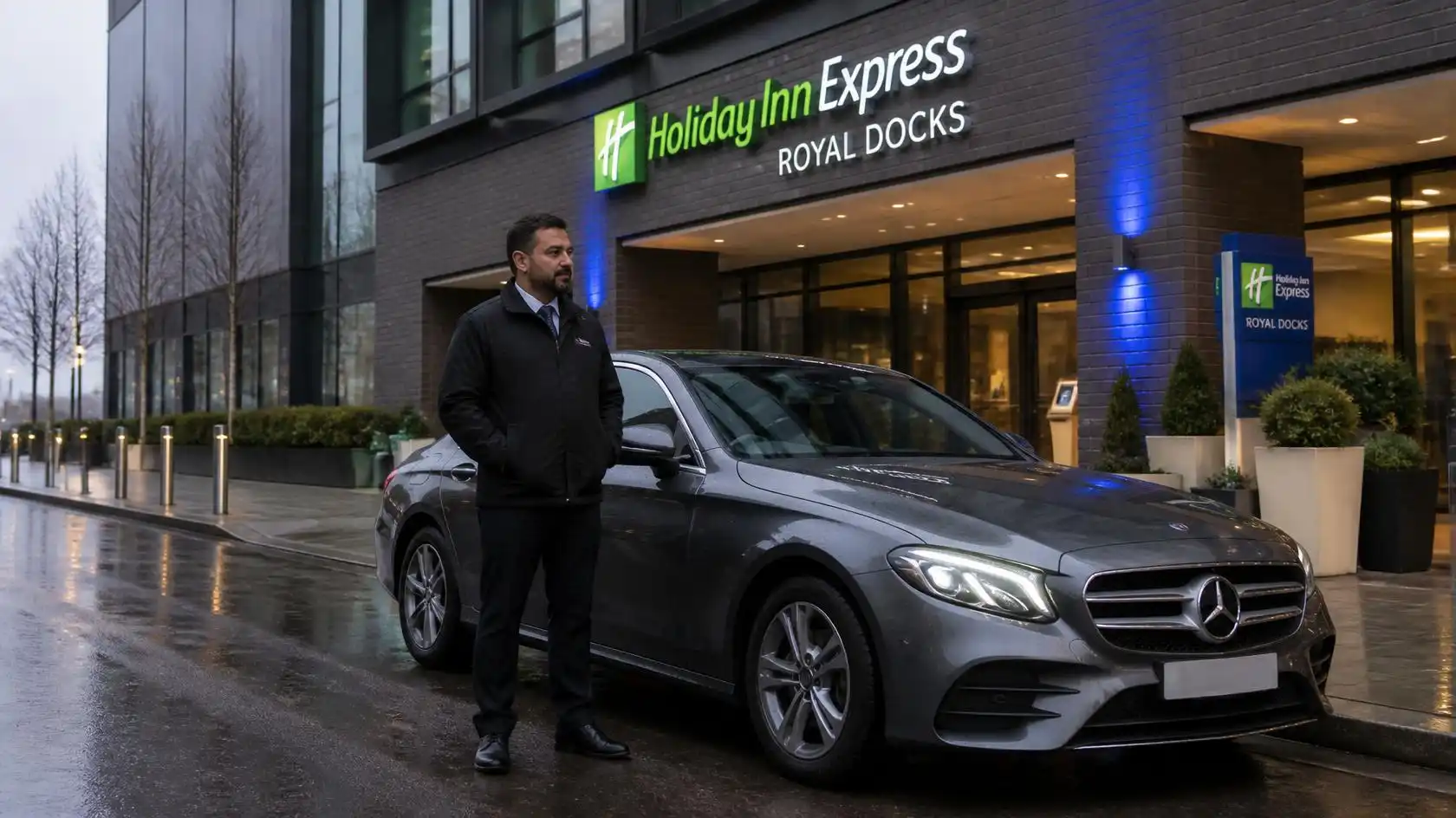 Holiday Inn Express Royal Docks Taxi Transfer to Luton Airport