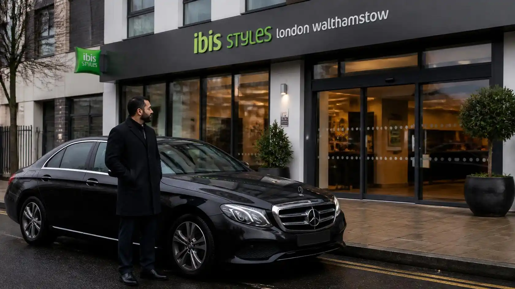 Ibis Styles London Walthamstow Taxi Transfer to Luton Airport
