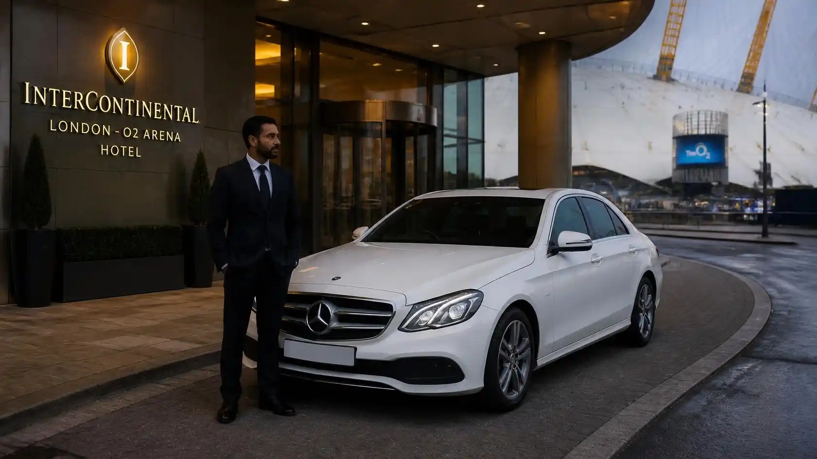 InterContinental London O2 Arena Taxi Transfer to Luton Airport
