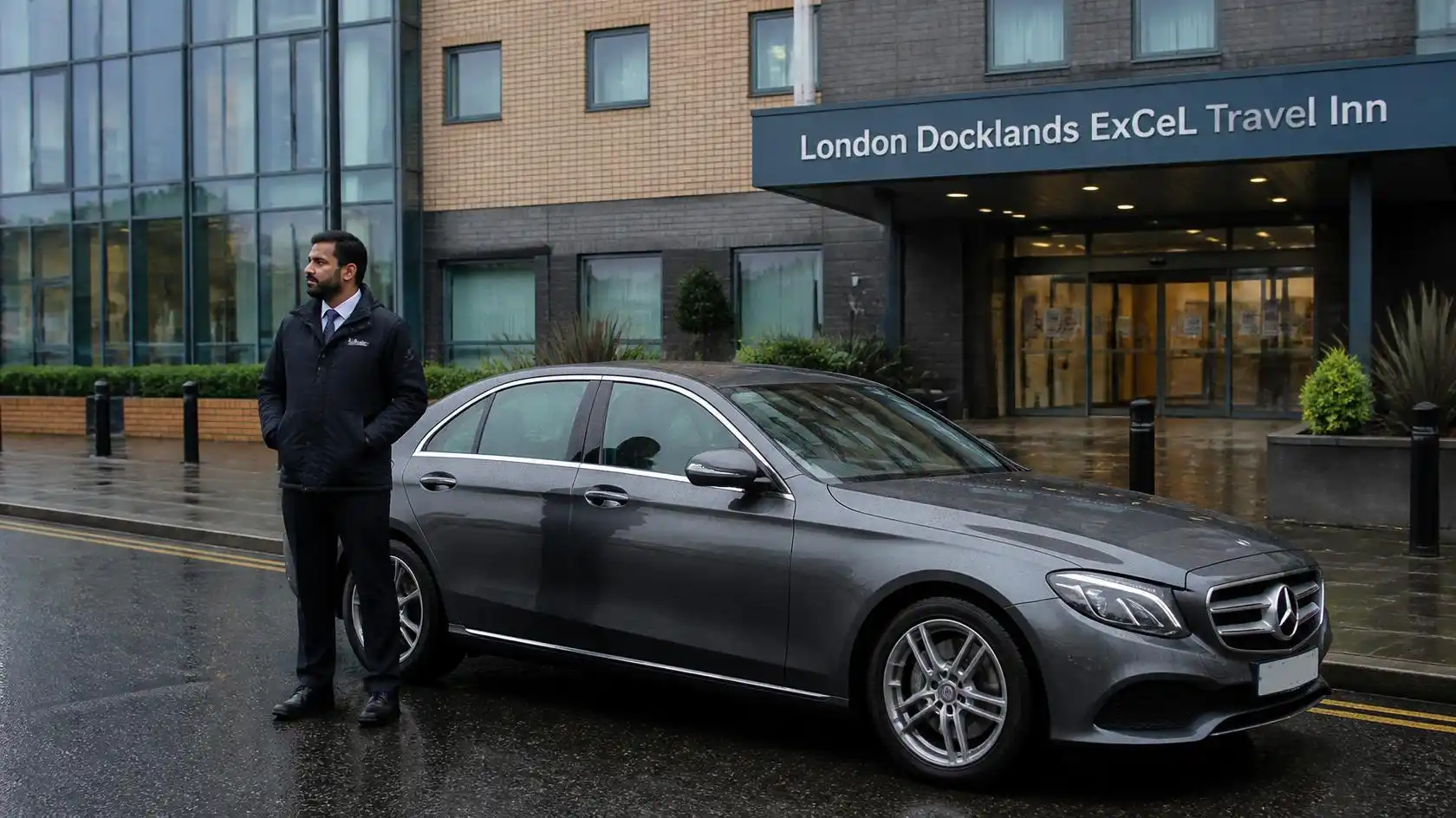 London Docklands ExCeL Travel Inn Taxi Transfer to Luton Airport