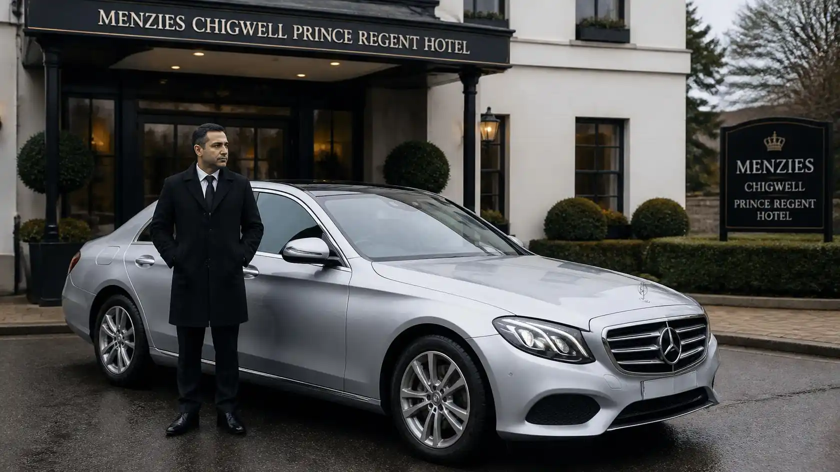 Menzies Chigwell Prince Regent Taxi Transfer to Luton Airport