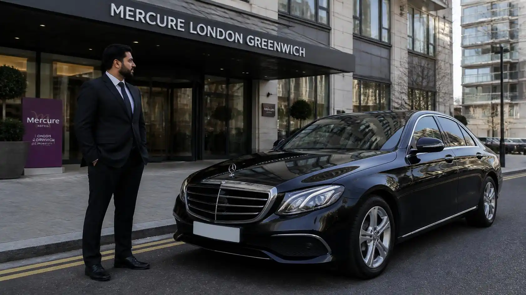 Mercure London Greenwich Taxi Transfer to Luton Airport