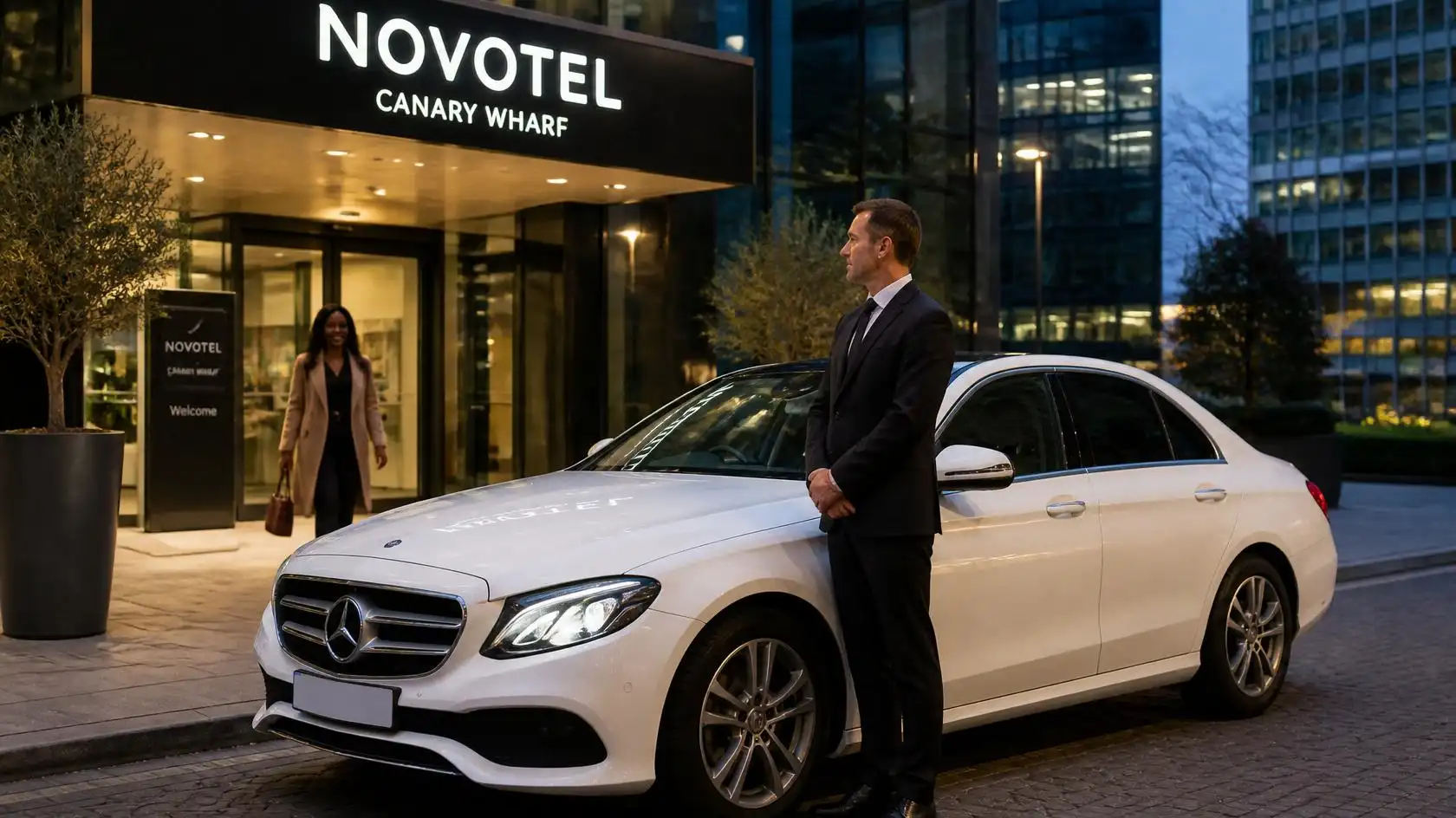 Page Title: Novotel Canary Wharf Taxi Luton Airport Transfer