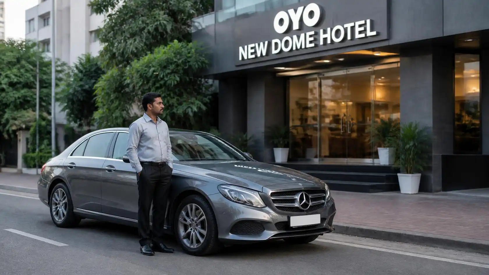 OYO New Dome Hotel Taxi Transfer to Luton Airport