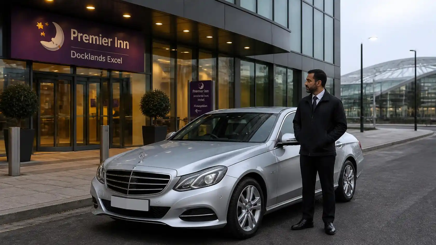 Premier Inn Docklands Excel Taxi Transfer to Luton Airport