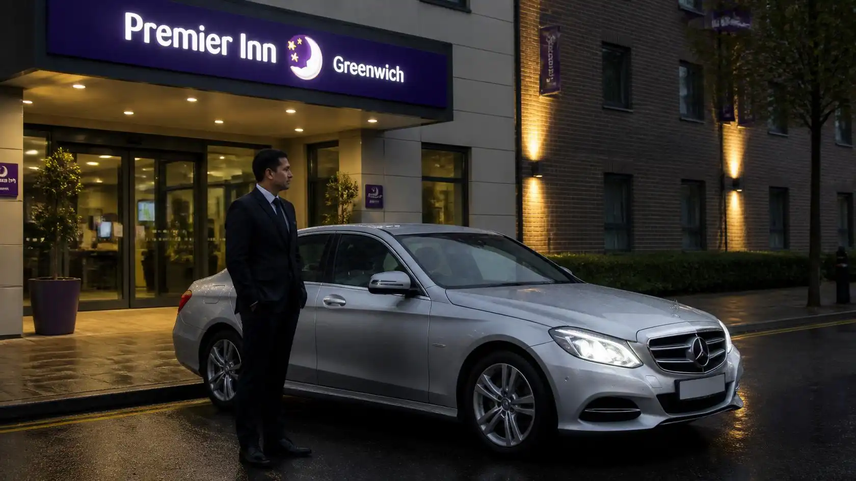 Premier Inn Greenwich to Southend Airport Taxi