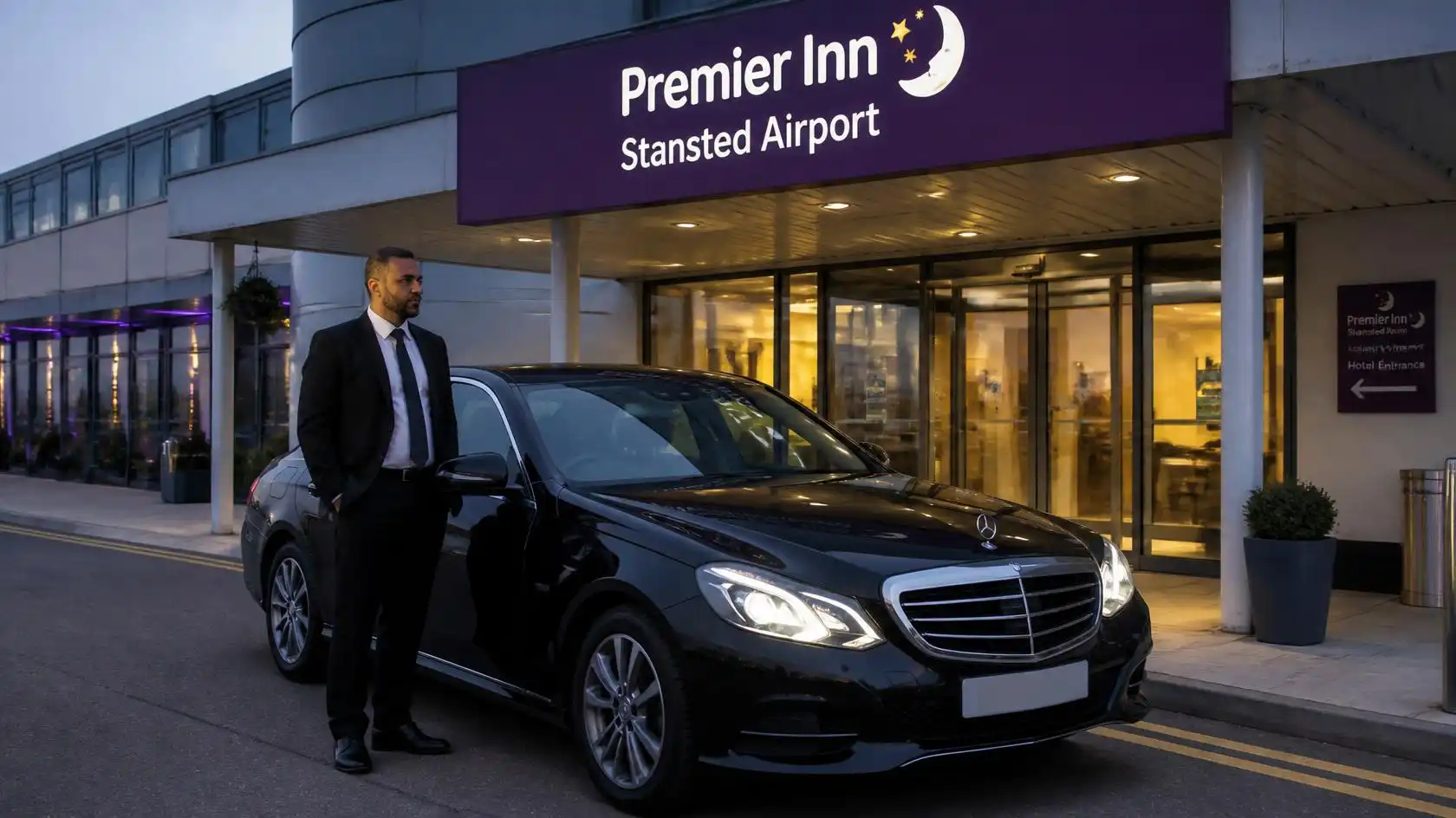 Premier Inn Stansted Airport Taxi Transfer to Luton