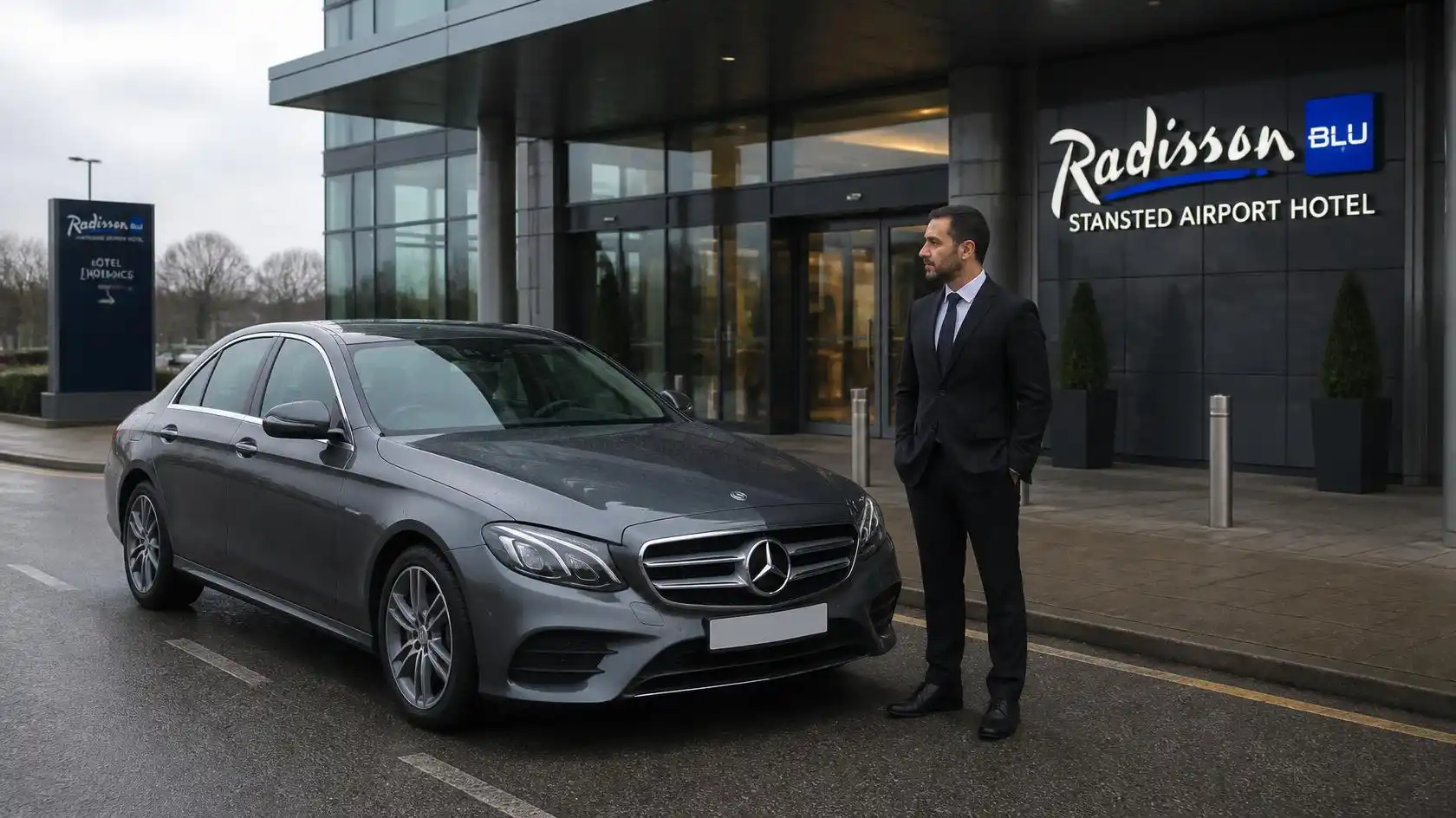 Radisson Blu Stansted Airport Hotel Taxi Transfer to Luton