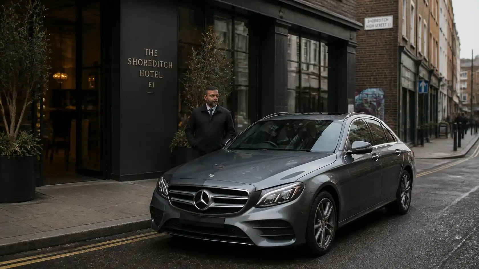 RE London Shoreditch Hotel Taxi Transfer to Luton Airport