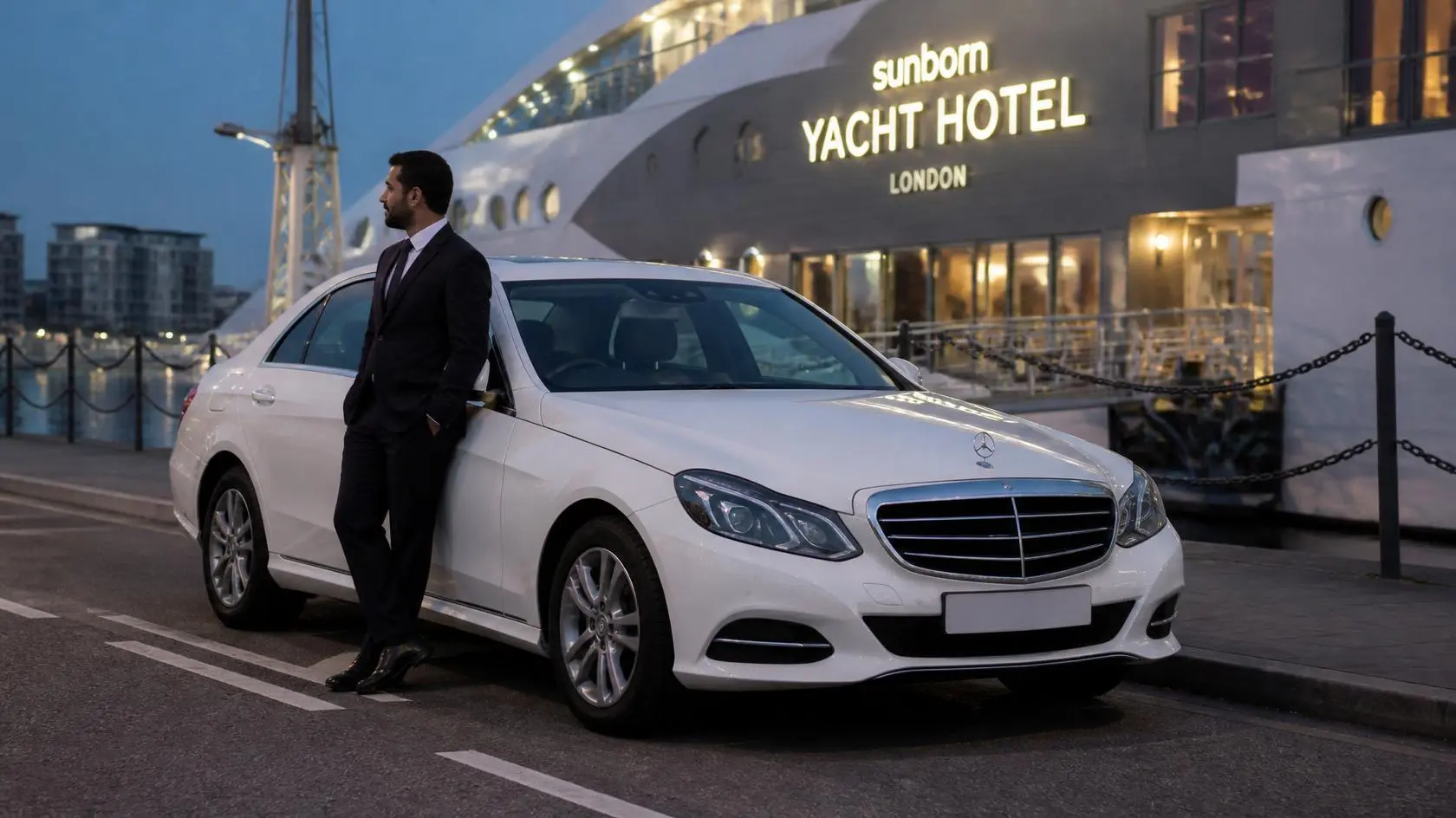 Sunborn Yacht Hotel Taxi Transfer o Luton Airport