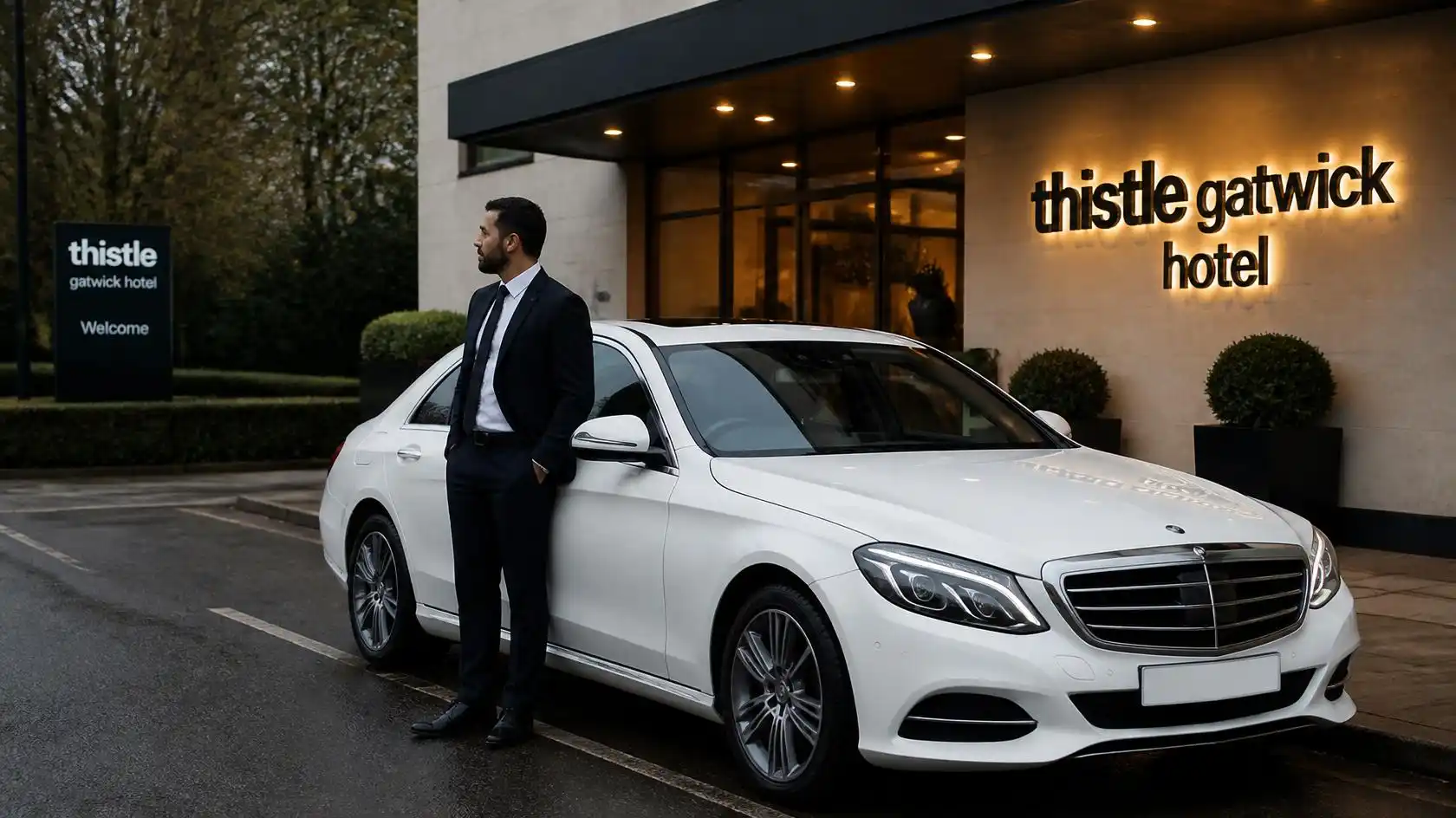 Thistle Gatwick Hotel Taxi Transfer to Luton Airport