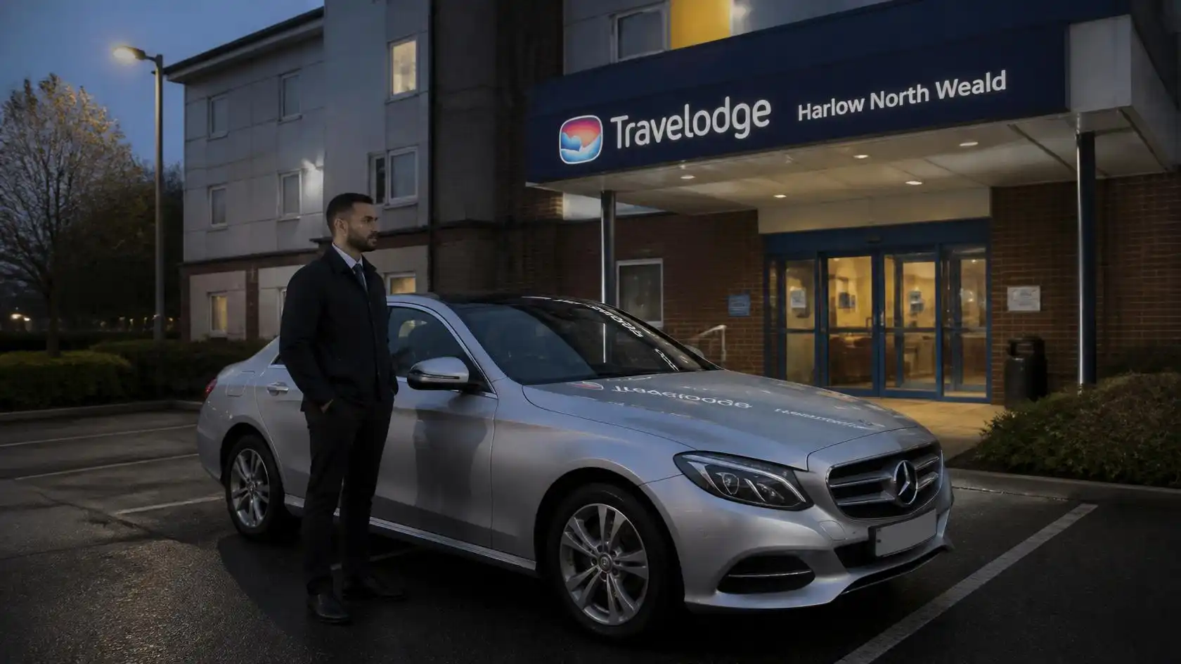 Travelodge Harlow North Weald Taxi Transfer to Luton Airport