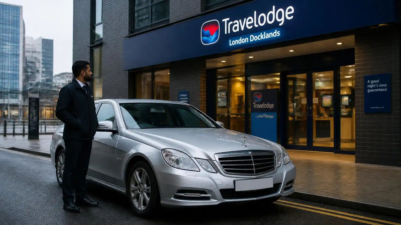 Travelodge London Docklands Taxi Transfer to Luton Airport