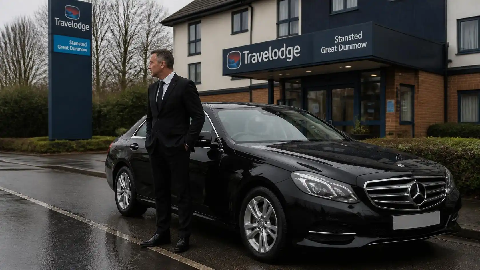 Travelodge Stansted Great Dunmow Taxi Transfer to Luton