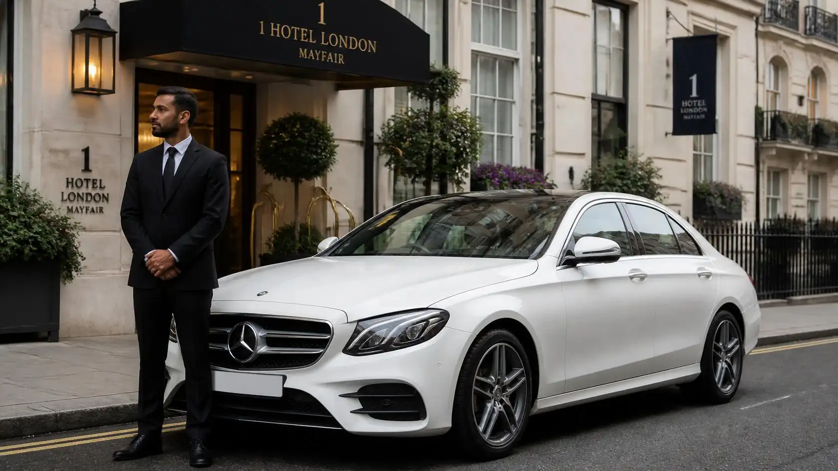 1 Hotel London Mayfair Taxi Transfer to Portsmouth Port