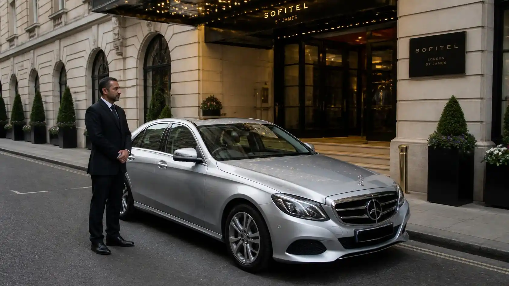 St James London Sofitel Taxi Transfer to Portsmouth Port