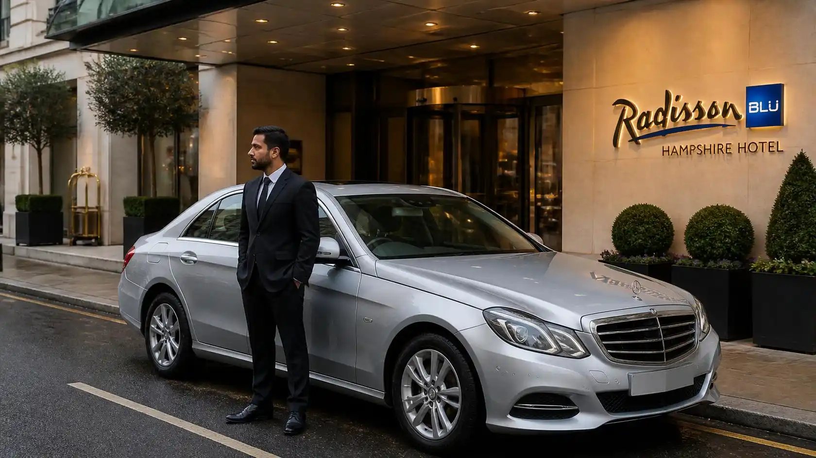 Radisson Blu Hampshire Hotel Taxi Transfer London