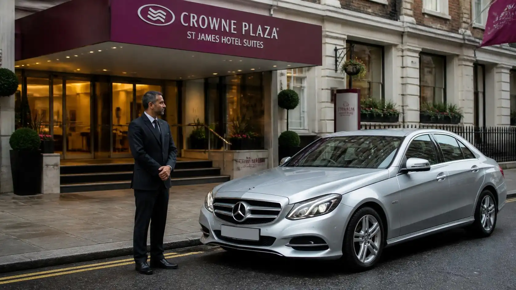 Crowne Plaza St James Hotel Suites Taxi Transfer