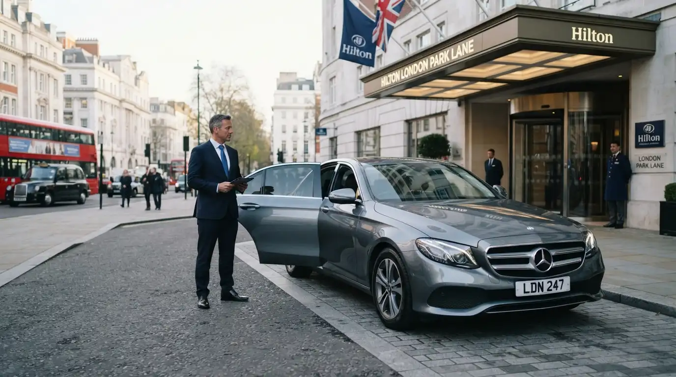 London Hilton on Park Lane Taxi Transfer
