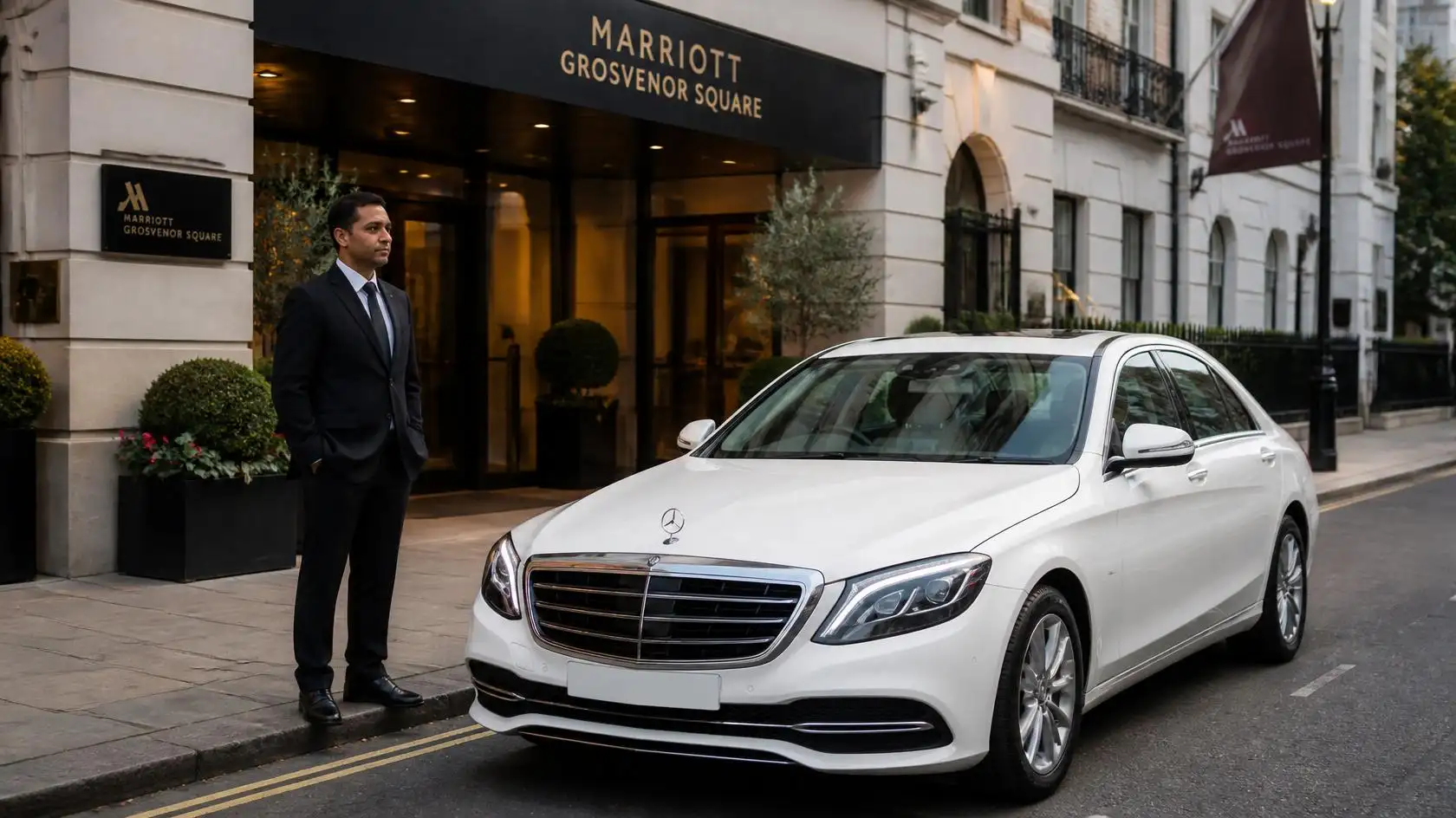 Marriott Grosvenor Square Hotel Taxi Transfer London