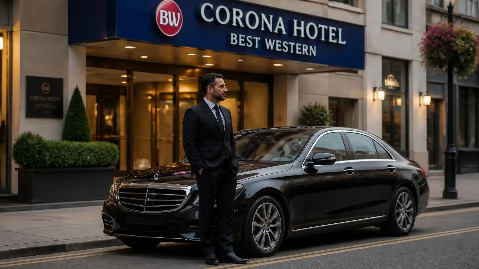 Corona Hotel Best Western Taxi London Transfers